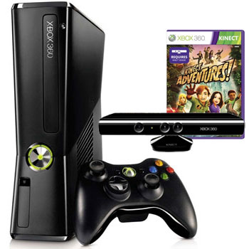 250GB Xbox with Kinect Matte Black Version : image 1