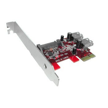 Lycom UB-114S Internal SuperSpeed USB3.0 (NEC) 2Ports Low Profile PCI-e Host Adaptor