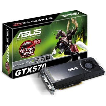 ASUS GeForce GTX 570 1280MB NVIDIA Graphics Card