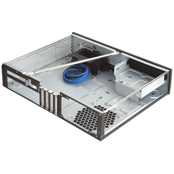 Silverstone Milo micto-ATX Desktop HTPC Case - Black : image 4