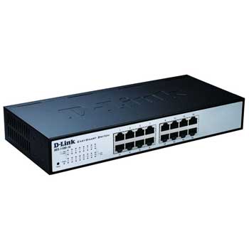 D-Link DES-1100-16 16-Port Fast Ethernet Network Switch : image 1