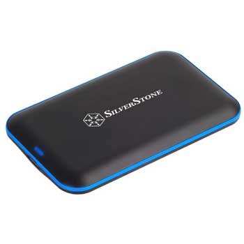 Silverstone Treasure TS04B External 2.5" Hard Disk Enclosure USB3 Aluminum : image 1