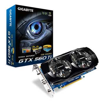 Gigabyte GeForce GTX 560 Ti OC 1GB NVIDIA Graphics Card : image 2