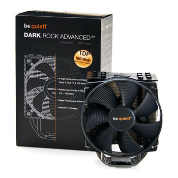 be quiet Dark Rock C1 Advanced Intel/AMD CPU Air Cooler : image 1