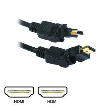 Newlink Rotate & Swivel HDMI Cable 1m