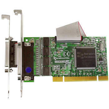 Brainboxes LP 4xRS232 PCI Serial Port Card : image 1