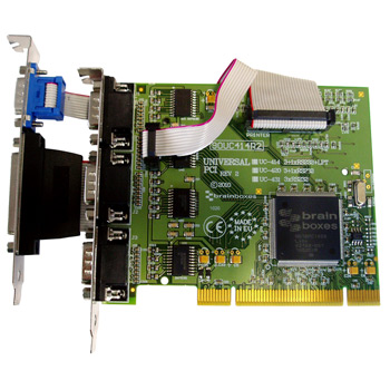 Brainboxes 4xRS232 PCI Serial Port Card