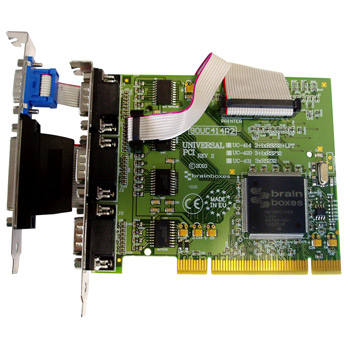 Brainboxes 4xRS232 PCI Serial Port Card : image 1