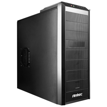 Antec 100 One Hundred Black Mid Tower Computer Case : image 1
