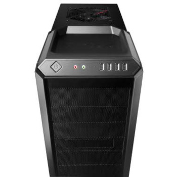 Antec 100 One Hundred Black Mid Tower Computer Case : image 2