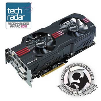 ASUS 1536MB GeForce GTX 580 DirectCU II NVIDIA Graphics Card