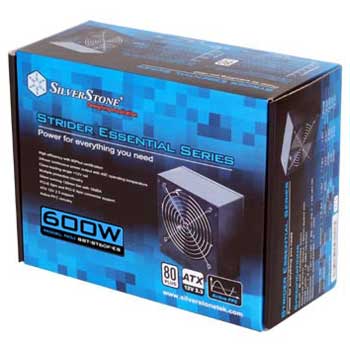 Silverstone SST-ST60F-ES Strider Essential 600W (700W Peak) 24x7 Use Power Supply : image 2