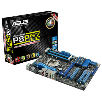ASUS P8P67 LE Rev 3 Intel P67 Express Socket 1155 Motherboard : image 1