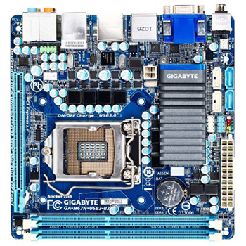 Gigabyte GA-H67N-USB3-B3 H67 Motherboard : image 1