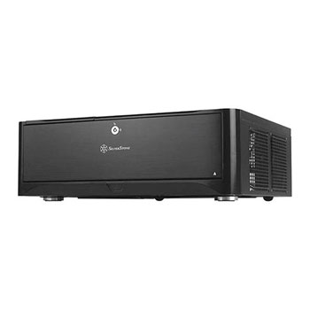 Silverstone Gradia GD06B HTPC micro-ATX Desktop PC Case - Black