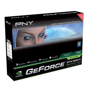 PNY 1GB GeForce GTX 550 Ti  NVIDIA Graphics Card