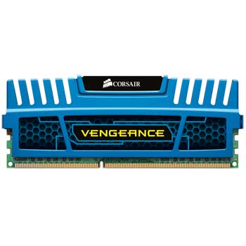 Corsair Memory Vengeance Blue 4GB DDR3 1600 MHz CAS 9 XMP Single Channel Desktop : image 1