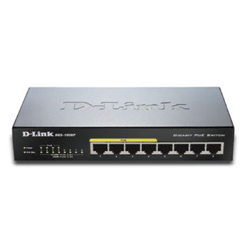 DLink DGS-1008P/E 8 Port Gigabit POE Switch 4x PoE : image 1