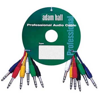90mm Adam Hall 6.3mm Jack KPC09SET (6-pack) : image 1
