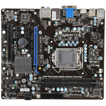 MSI H61MU-E35 (B3) Intel H61 - Motherboard : image 2