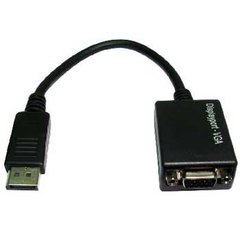 Xclio 15cm DisplayPort to HD15 VGA Cable : image 1