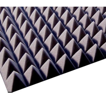 4 x Scan S-PYR100-4 Acoustic Foam Pyramid Tiles : image 1