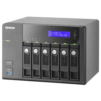 USB 3.0 6x Bay SATA 3 Nas Box Qnap TS-659 Pro II