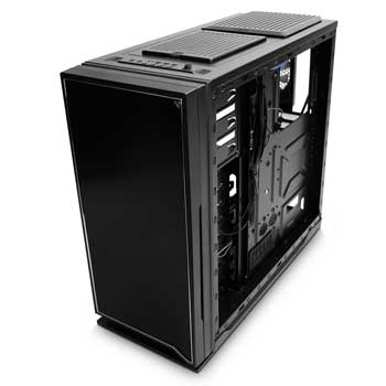 NZXT H2-001-BK Hush 2 H2 Silent Mid Tower Case with HDD/SSD Hotswap Dock USB 3.0 3x12cm Fans No PSU : image 3