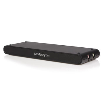 StarTech USBVGADOCK2 Universal Laptop USB Docking Station : image 1