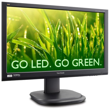 ViewSonic VG2236WM-LED 22" LED Fill HD Monitor with DVI & D-Sub 5ms with Speakers