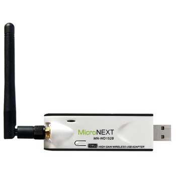 MICRONEXT Wireless LAN Adaptor MN-WD152B High gain with Antenna