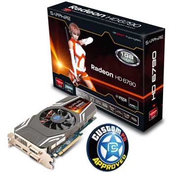 Sapphire HD 6790 AMD Radeon Graphics Card - 1GB
