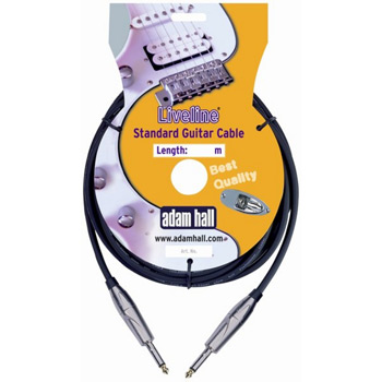 9M Adam Hall 1/4" Jack-Jack Instrument Cable : image 1