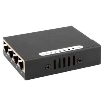 Eten PW-105 5 port Super Mini 10/100 Ethernet Switch USB Powered