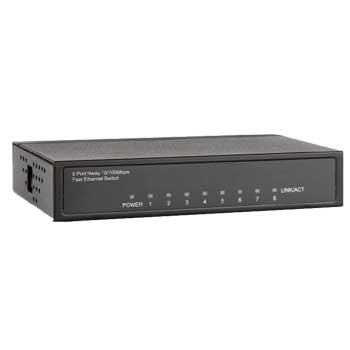 eten Mini 10/100 8 Port Metal Switch eTen : image 1