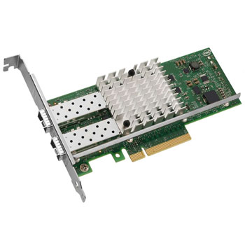 Intel X520-DA2 Dual Port Gigabit SFP Ethernet Server Adaptor Optical PCI-Express Full Height : image 1