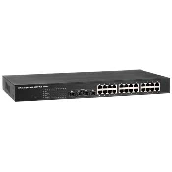 E-TEN PS-7244VM 24 Port Gigabit PoE Switch : image 1