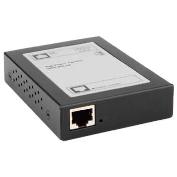 Eten 10/100 Power over Ethernet Injector 1 Port IEEE 802.3af/3/3u supporting 5v to 12v