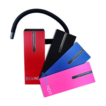 BlueNext BN8860 Multipoint Bluetooth Headset with 4 Colours Black