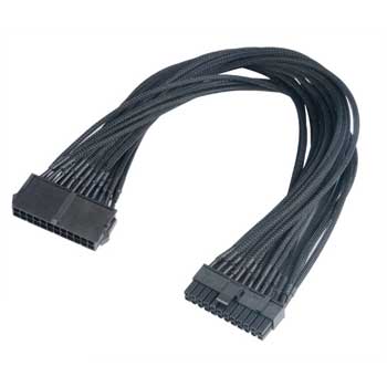 Photos - Cable (video, audio, USB) Akasa 40cm FLEXA PSU Extension Cable 