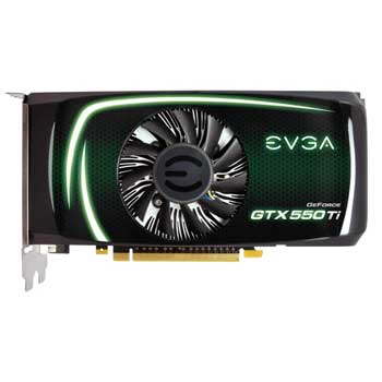 EVGA 1GB GeForce GTX 550 Ti Superclocked NVIDIA Graphics Card : image 2