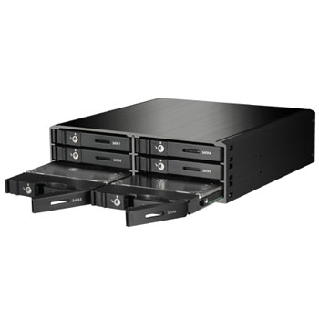 4044951011452 6xBay 2.5" HDD into single 5.25" Bay SATA II 3Gb/s QuickPort Internal Bay : image 2