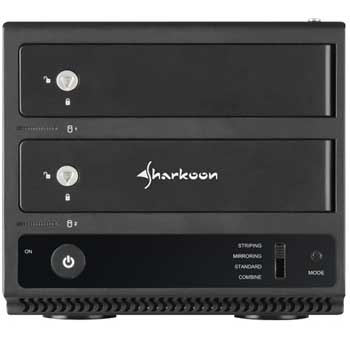 2-Bay USB 3.0 / SATA 2 Raid Box 4044951011742 Sharkoon : image 2