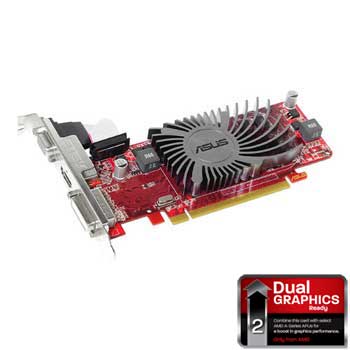 ASUS HD 6450 Silent AMD Radeon Graphics Card - 1GB