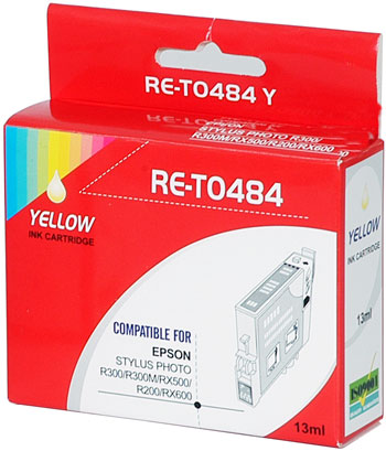 Printworks Printer Yellow Ink Cartridge : image 1