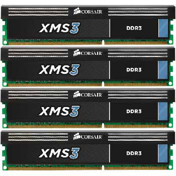Corsair XMS3 16GB DDR3 1333 MHz CAS 9-9-9-24 Dual Channel Desktop : image 1