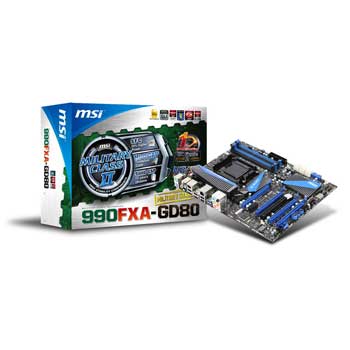 990FXA-GD80 AMD AM3+ MSI Motherboard : image 1