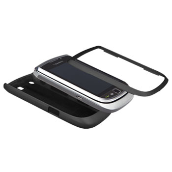 Case Mate BlackBerry Tourch 9800 Barely There Black Rubber : image 1