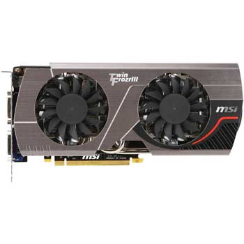 MSI 1280MB GeForce GTX 570 Twin Frozr III Power Edition OC NVIDIA Graphics Card : image 2