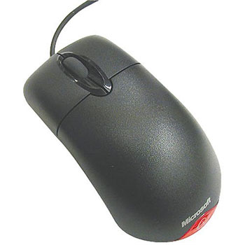 Microsoft Wheel Mouse Optical, 400dpi,  PS2/USB 1.1/2.0, 3  Buttons, Black